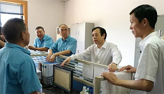 安徽省財政廳廳長羅建國到皖南電機調研 安徽省財政廳廳長羅建國到皖南電機調研